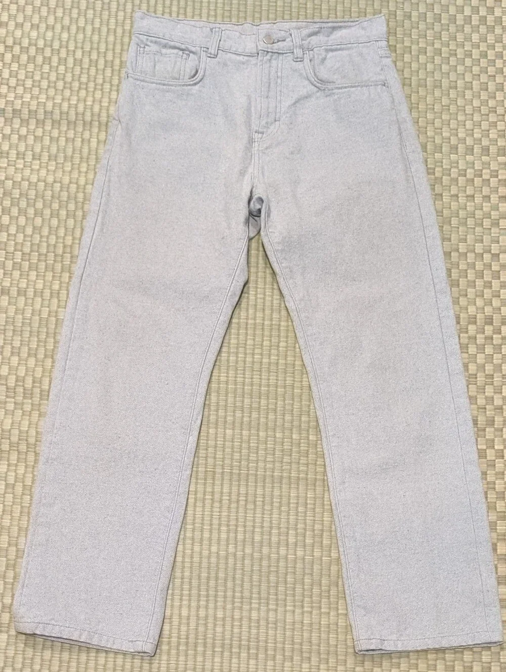 Industry of All Nations IOAN Upcycled Light Was Denim Jeans Men's Size 30 x 28